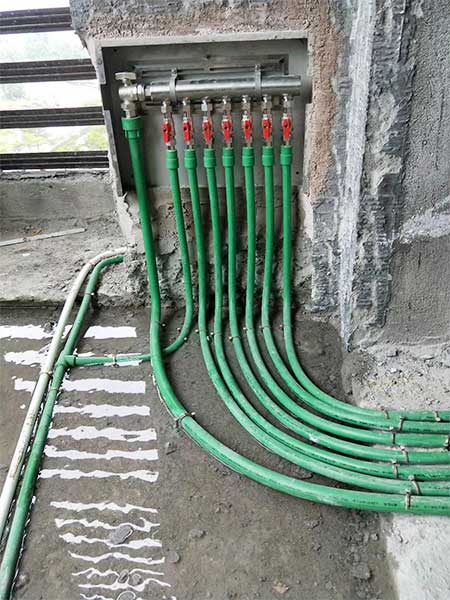 貴州醫(yī)科大學PPR管材管件案例現(xiàn)場-2